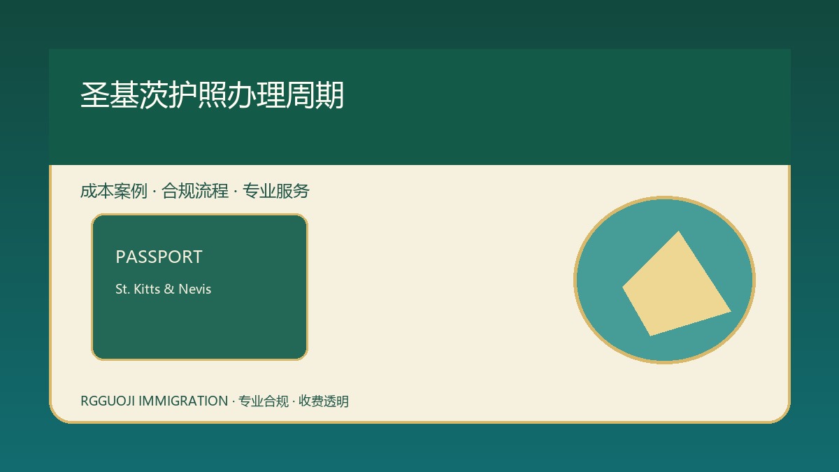圣基茨护照办理周期规划示意图
