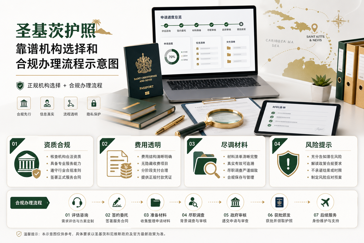 圣基茨护照靠谱机构选择与合规办理流程 圣基茨护照靠谱机构选择与合规办理流程