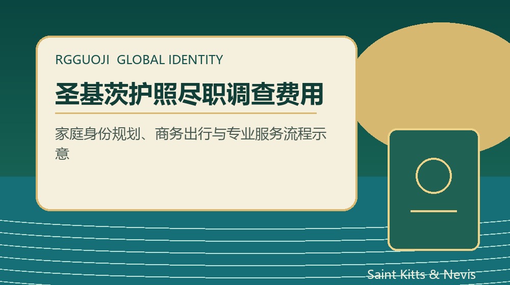 圣基茨护照尽职调查费用与合规申请